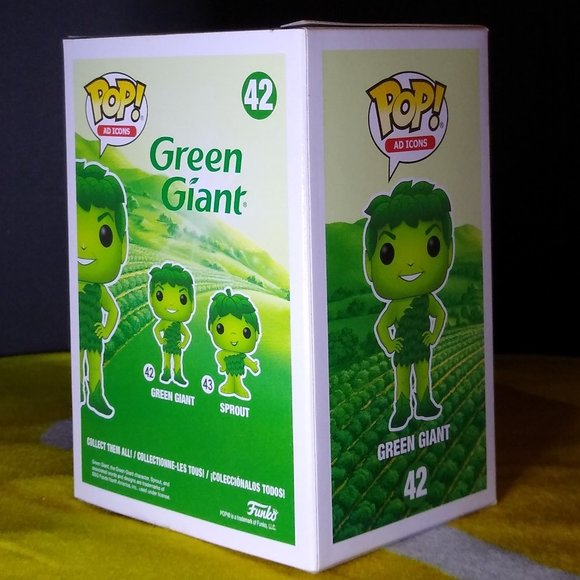 Green Giant Ad Icons Funko Pop 42 NIB - Picture 2 of 4